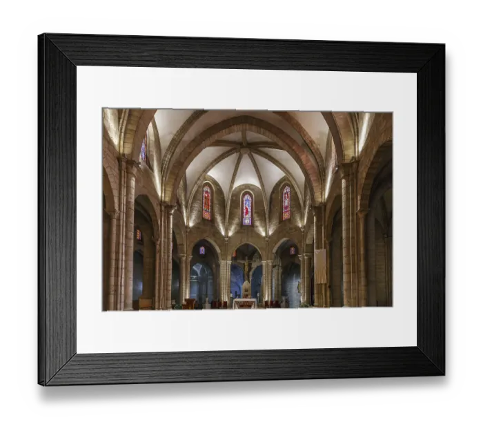 Framed Print : Santa Catalina is a Gothic style Framed Print : Santa Catalina is a Gothic style