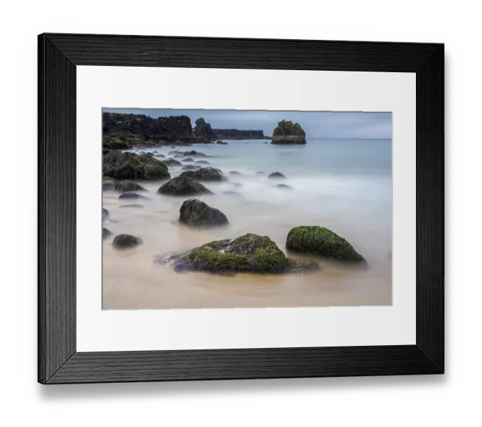 Framed Print : Time exposure of Atlantic coast at Snaefellsnes National Park Framed Print : Time exposure of Atlantic coast at Snaefellsnes National Park