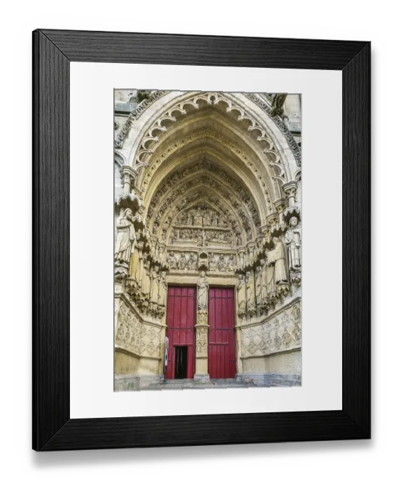 Framed Print : Amiens Cathedral is a Roman Catholic cathedral