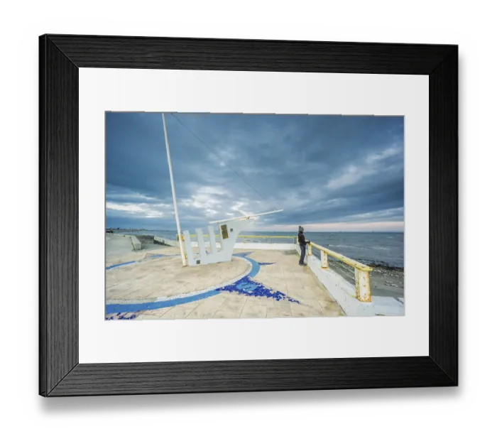 Framed Print : Monument to the Winds, Magellan Strait Coastline