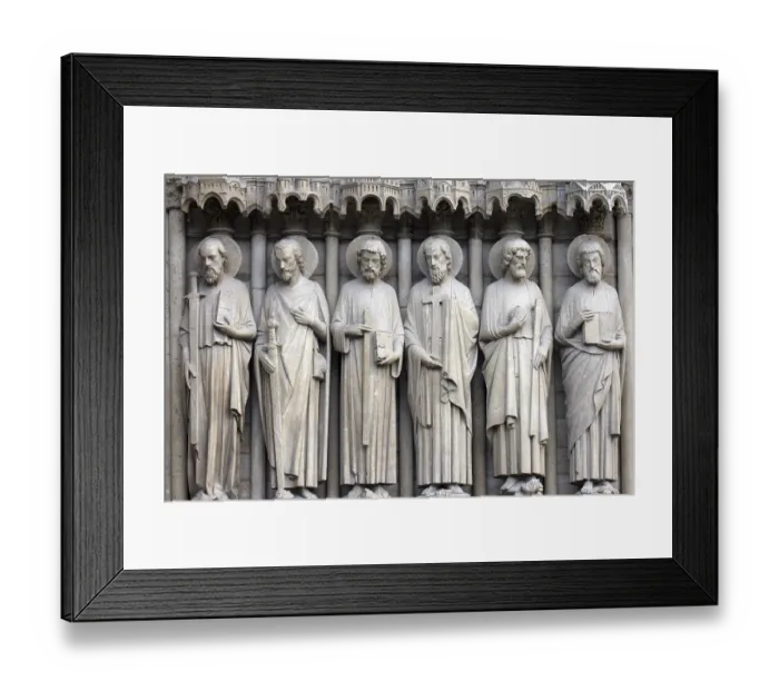 Framed Print : Saints Paul, James the Great, Thomas