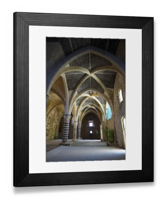Framed Print : Interior of the Maniace castle, Siracuse, Sicily