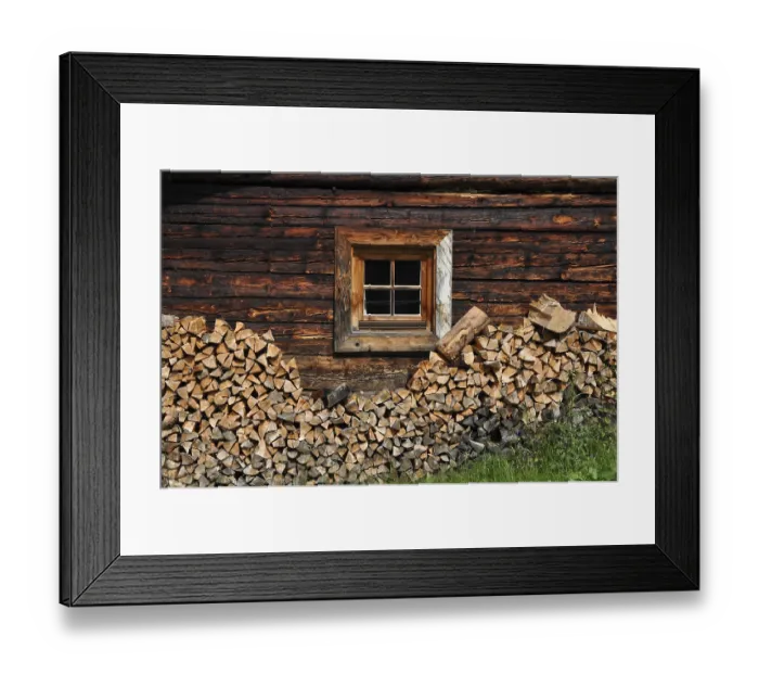 Framed Print : Window, alpine hut, alp, alpine Framed Print : Window, alpine hut, alp, alpine