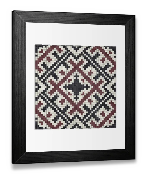 Framed Print : Mosaic tiles background, seamless vector pattern Framed Print : Mosaic tiles background, seamless vector pattern