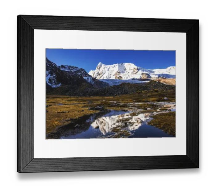 Framed Print : Summit of Ausangate (Spanish) or Awsangati (Quechua)