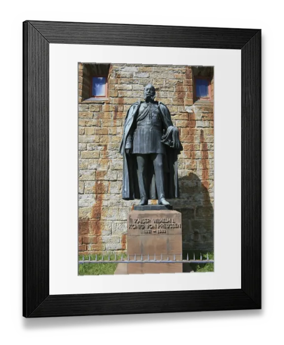 Framed Print : Statue of Emperor Wilhelm I of Prussia Framed Print : Statue of Emperor Wilhelm I of Prussia