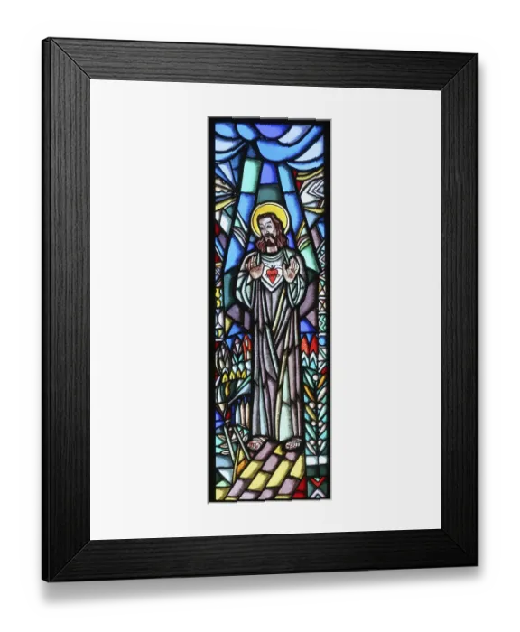 Framed Print : Sacred Heart of Jesus Framed Print : Sacred Heart of Jesus