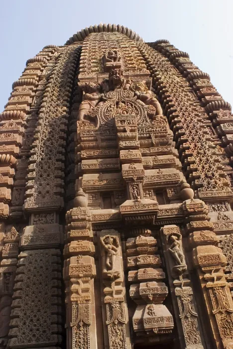 Framed Print : 10th-11th century AD Mukteshwar temple dedicated to god Shiva considered masterpiece of temple architecture