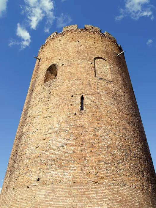 Framed Print : 13th century fortification tower known as White Tower or Belaya Vezha in Kamenets town
