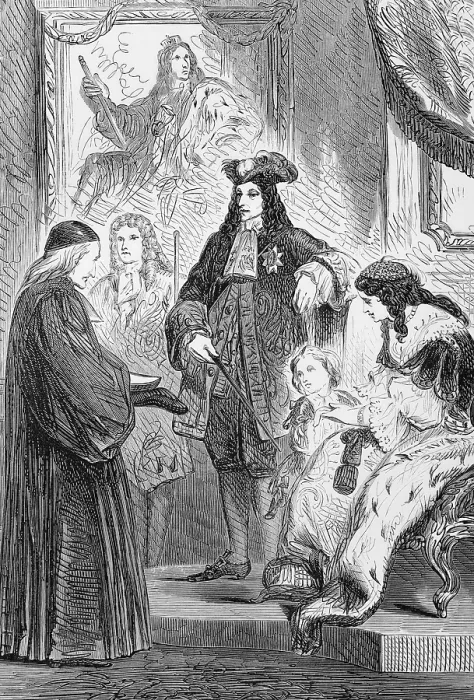 Framed Print : In 1699, King William III appointed Bishop Gilbert Burnet as tutor to the Royal Duke of Gloucester