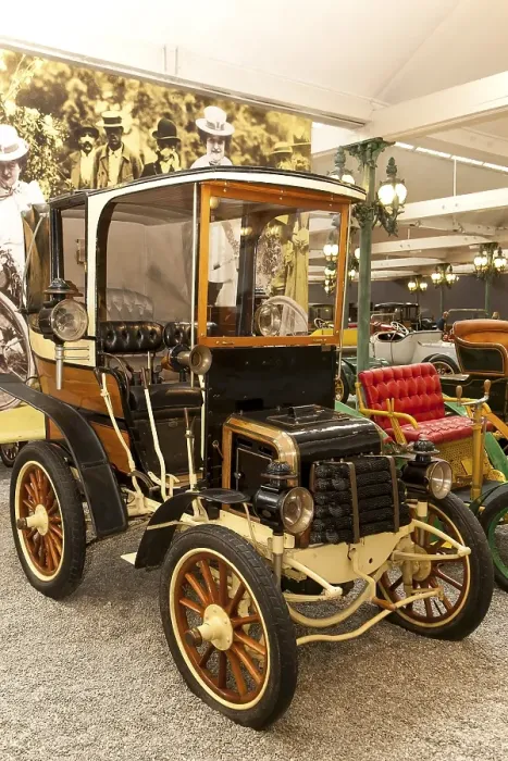 Framed Print : 1898 Panhard Levassor Type A1, Cite de l'Automobile