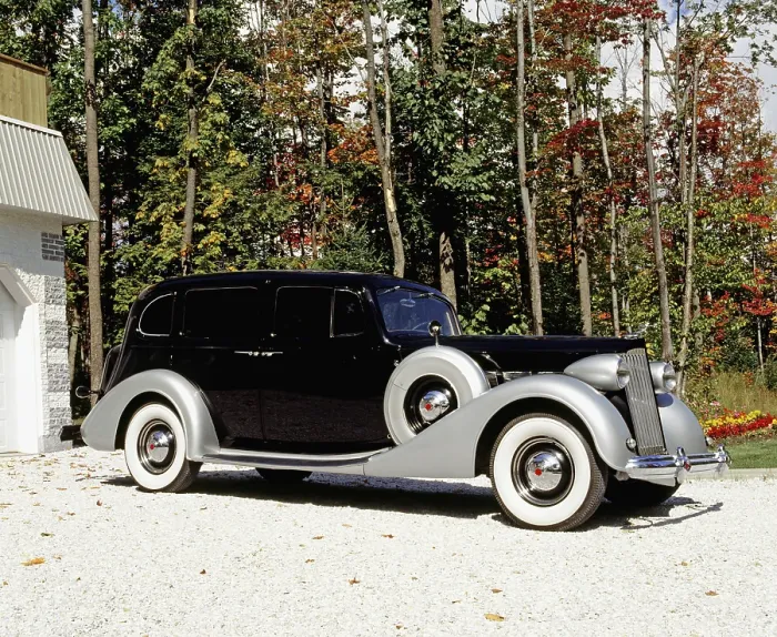Framed Print : 1938 Packard Super 8