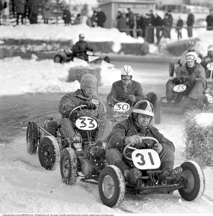Framed Print : In 1962, speedcars, also known as midget cars Framed Print : In 1962, speedcars, also known as midget cars