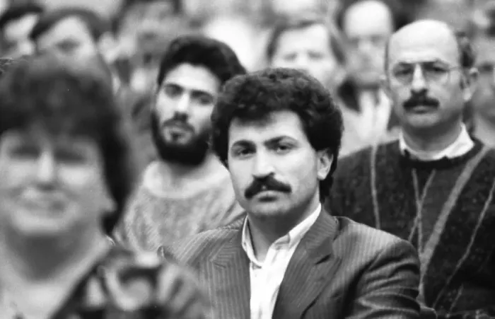 Framed Print : The 1990 DGB Conference for Foreigners advocated a humane law on foreigners Framed Print : The 1990 DGB Conference for Foreigners advocated a humane law on foreigners