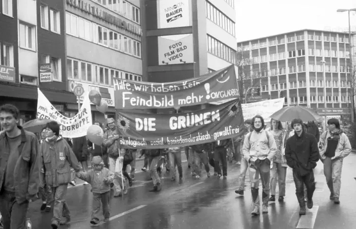 Framed Print : The 1990 Easter March was marked by the change in the Eastern Bloc Framed Print : The 1990 Easter March was marked by the change in the Eastern Bloc