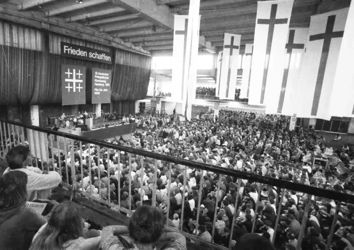 Framed Print : The 19th Protestant Church Congress in June 1981 Framed Print : The 19th Protestant Church Congress in June 1981