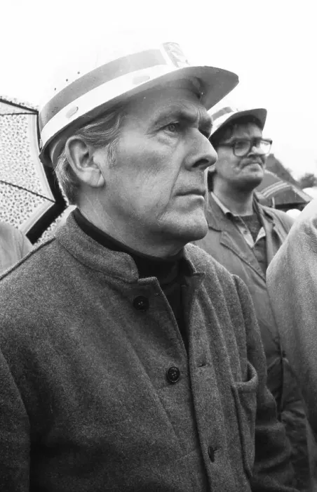 Framed Print : 3000 steelworkers at the Peine-Salzgitter steelworks took to the streets in 1982 to protest out of concern for their Framed Print : 3000 steelworkers at the Peine-Salzgitter steelworks took to the streets in 1982 to protest out of concern for their