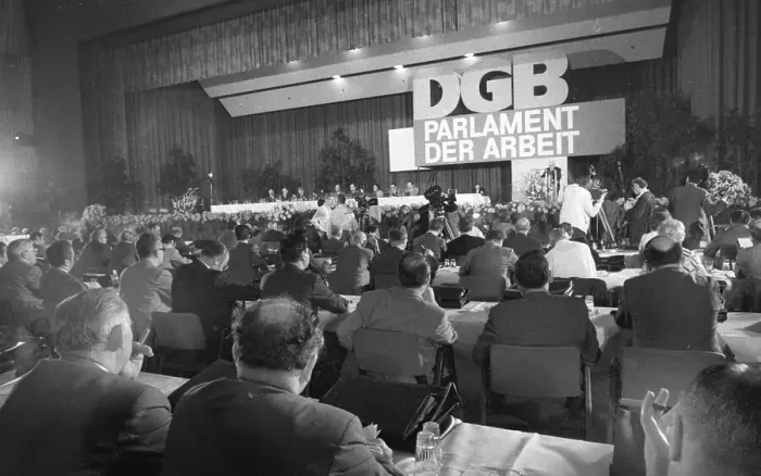 Framed Print : The 3rd Extraordinary Congress of the DGB