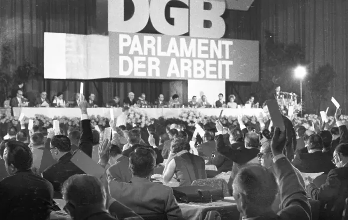 Framed Print : The 3rd Extraordinary Congress of the DGB