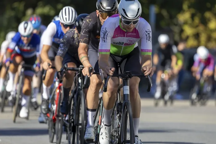 Framed Print : 42nd Kerwe cycle race in Mutterstadt