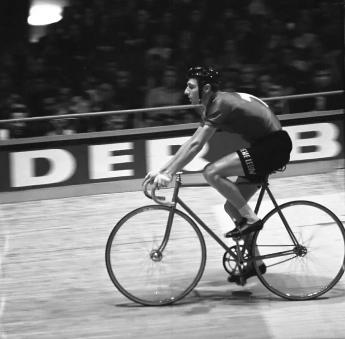 Framed Print : The 6-day race of the professional cyclists Framed Print : The 6-day race of the professional cyclists