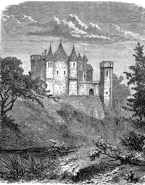 Framed Print : Abbotsford Castle in the south of Scotland Framed Print : Abbotsford Castle in the south of Scotland