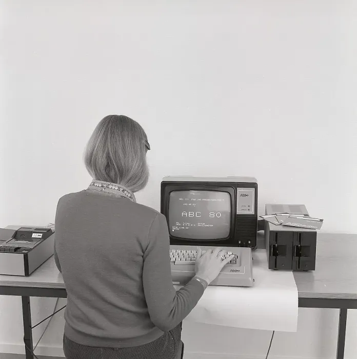 Framed Print : ABC 80. Advanced Basic Computer 80 was a personal computer engineered by the Swedish corporation Dataindustrier Framed Print : ABC 80. Advanced Basic Computer 80 was a personal computer engineered by the Swedish corporation Dataindustrier