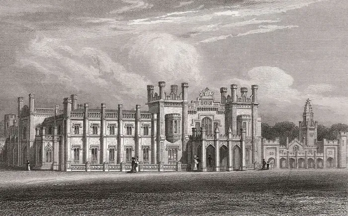 Framed Print : Abercairny Castle, Perth and Kinross