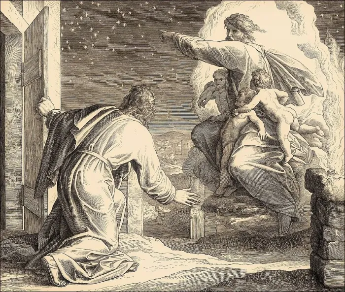 Framed Print : Abram Leaves Haran, Old Testament Framed Print : Abram Leaves Haran, Old Testament