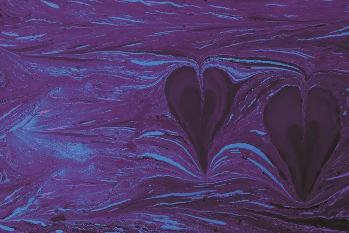 Framed Print : Abstract creative marbling pattern with love concept for fabric