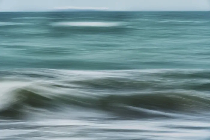 Framed Print : Abstract Intentional Camera Movement of Ocean Waves Moving Creating a Painterly Texture Effect Framed Print : Abstract Intentional Camera Movement of Ocean Waves Moving Creating a Painterly Texture Effect