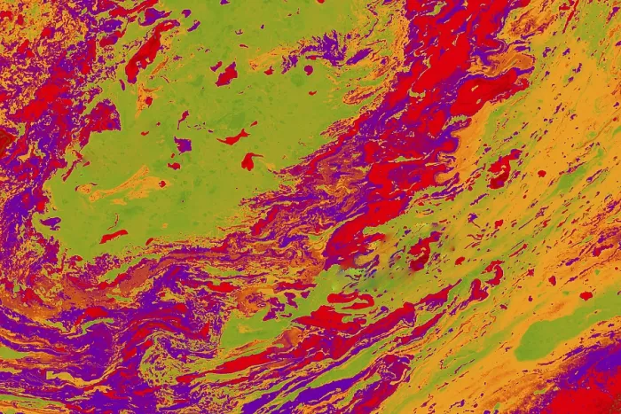Framed Print : Abstract marbling art patterns as background