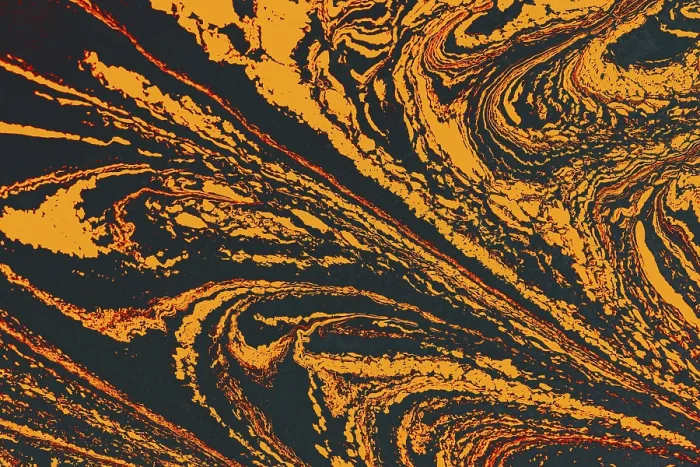Framed Print : Abstract marbling floral pattern for fabric