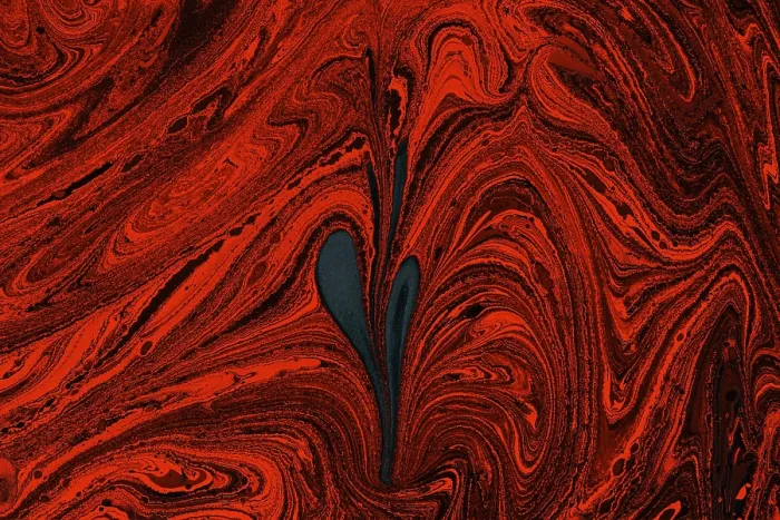 Framed Print : Abstract marbling floral pattern for fabric
