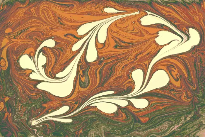 Framed Print : Abstract marbling floral pattern for fabric Framed Print : Abstract marbling floral pattern for fabric