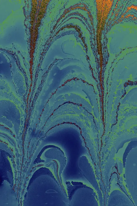 Framed Print : Abstract marbling floral pattern for fabric Framed Print : Abstract marbling floral pattern for fabric