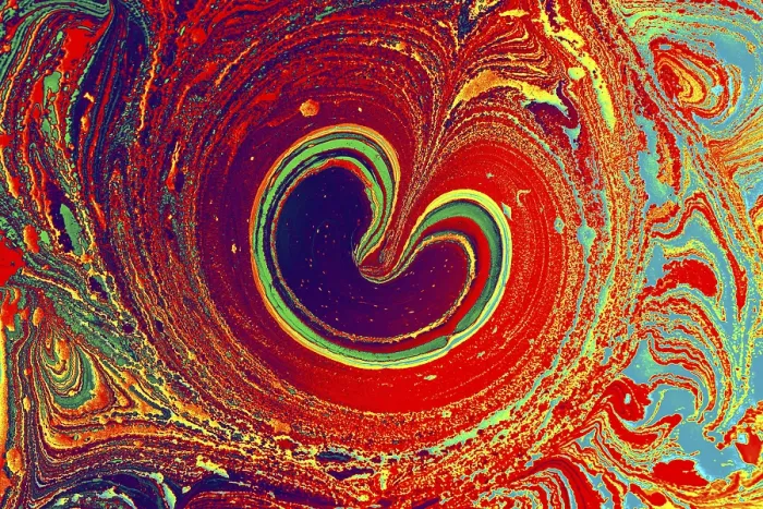 Framed Print : Abstract marbling pattern for fabric