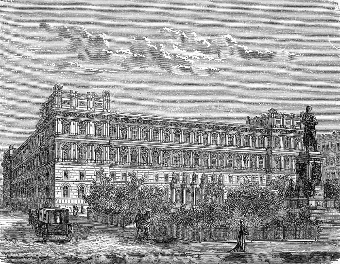 Framed Print : The Academy of Fine Arts in Vienna, c Framed Print : The Academy of Fine Arts in Vienna, c