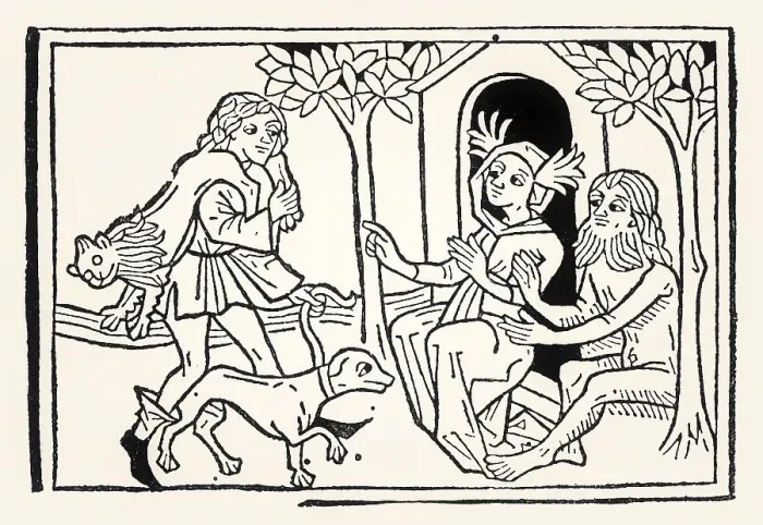 Framed Print : Achilles returned from the hunt