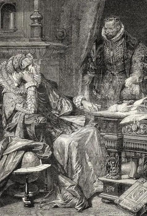 Framed Print : ACT I, SCENE II. margaret of parma and machiavel