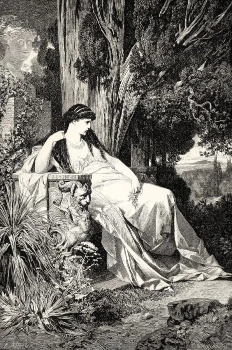 Framed Print : ACT I, SCENE II. scene from Iphigenie auf Tauris Framed Print : ACT I, SCENE II. scene from Iphigenie auf Tauris