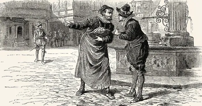 Framed Print : ACT II, SCENE I. Square in Brussels
