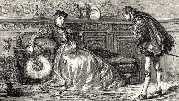 Framed Print : Act III, SCENE I. Palace of the Regent Framed Print : Act III, SCENE I. Palace of the Regent
