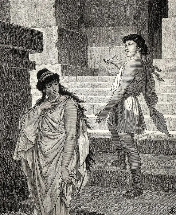 Framed Print : ACT III. SCENE IV. Iphigenia Framed Print : ACT III. SCENE IV. Iphigenia