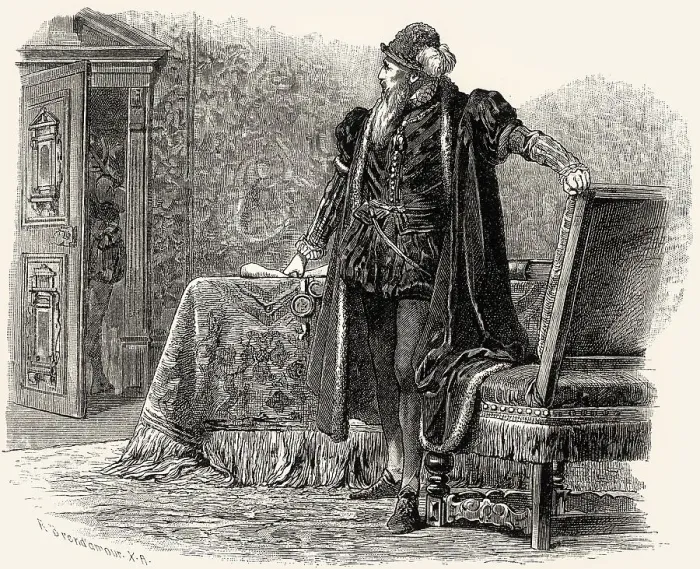 Framed Print : ACT IV, SCENE II. Duke of Alva