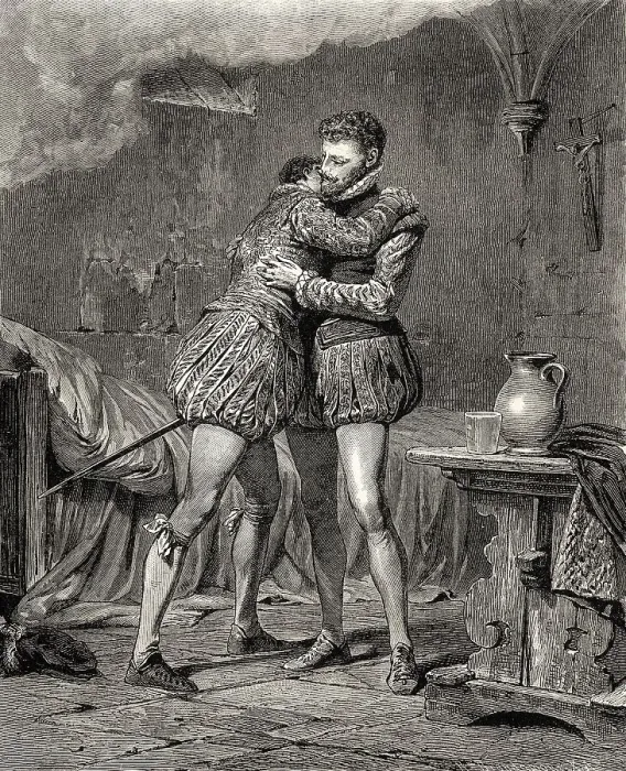 Framed Print : ACT V. SCENE IV. Egmont in prison
