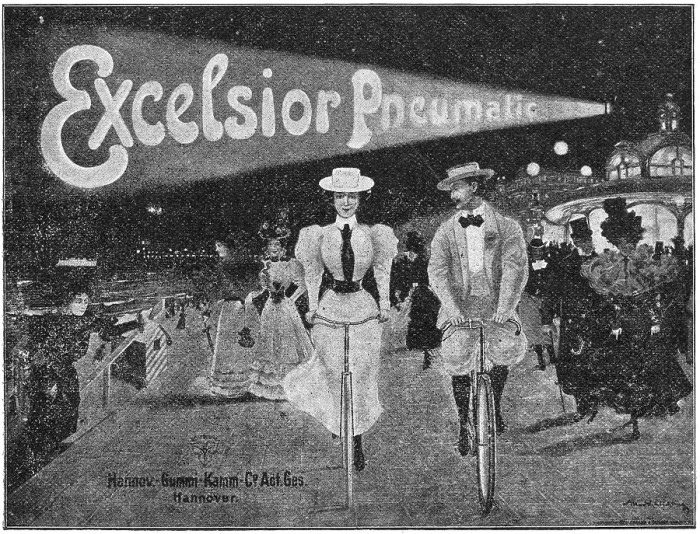Framed Print : Advertising poster. Excelsior Pneumatic