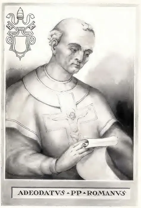 Framed Print : Adeodatus II, also Deusdedit II Framed Print : Adeodatus II, also Deusdedit II