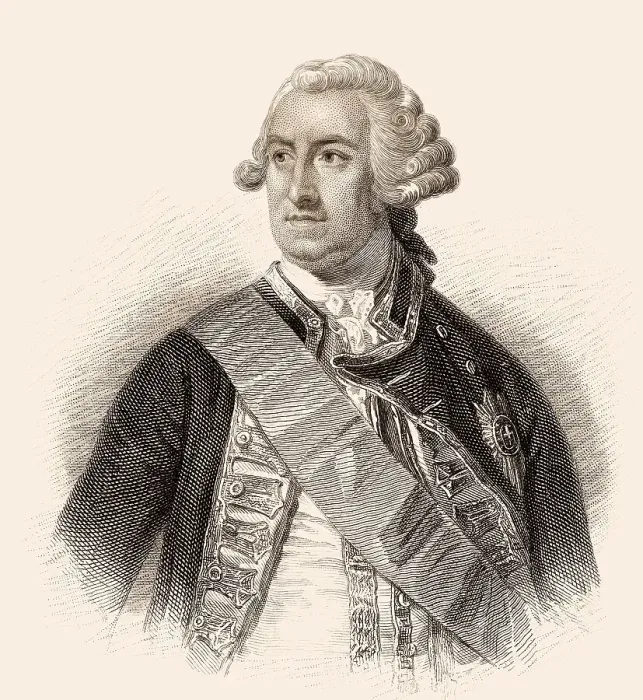 Framed Print : Admiral der Flotte Edward Hawke, 1
