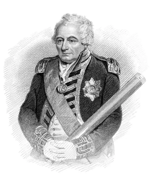 Framed Print : Admiral der Flotte John Jervis, 1 Framed Print : Admiral der Flotte John Jervis, 1